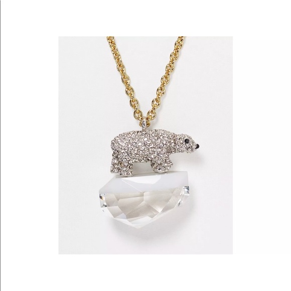 Polar Bear Pendant Necklace 4k 